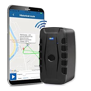 Traceur GPS pour Voiture 20000 mAh Tracker GPS Longue Durée étanche Magnétique D’autonomie sans Abonnement Anti Perdu…