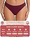 ANZERMIX Women's Breathable Cotton Bikini Panties Pack of 6