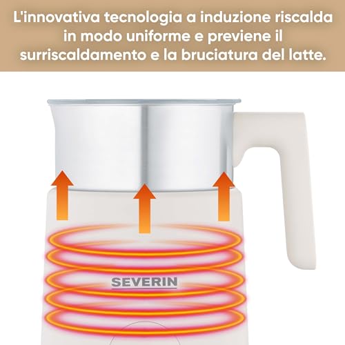 SEVERIN Montalatte Induzione Caldo e Freddo 400 ml - SM 3589 - Immagine 3