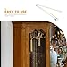 ORFOFE Grandfather Clock Weight Chain Vintage Golden Mechanical Clock Pendulum Repair Hammer Chain Replacement Parts