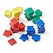 hand2mind Plastic Square Color Tiles, Plastic Bingo Chips, Math Bingo Tokens, Math Manipulatives for Preschool, Counters for Kids Math, Childrens Counting Manipulatives (Set of 400)
