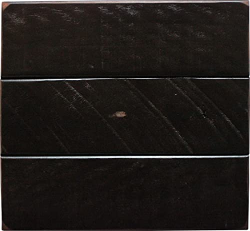 Rustic Bower Shutter Corner TV Cart in Rustic Antique Black miniatura 1