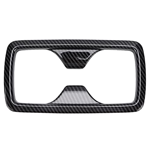 Marco portavasos estilo fibra de carbono para auto 2019-2021 miniatura 1