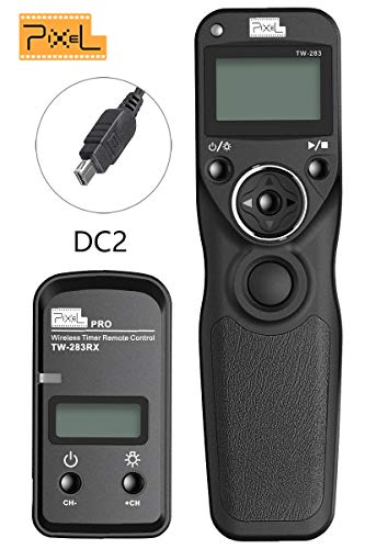 PIXEL Digital SLR Cameras Shutter Release Remote Control Timer for Nikon Z6 Z7