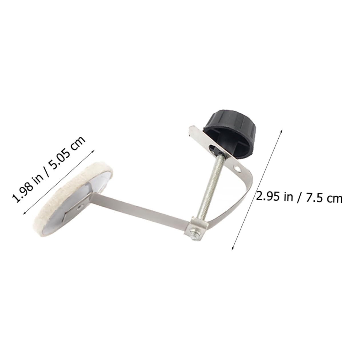 HANABASS 1Set Professional Drum Mute Pad Sound Dampening Accessory for Drum Kits Snare Drums Cowbells Easy to Apply Enhance Tone Clarity Durable Design