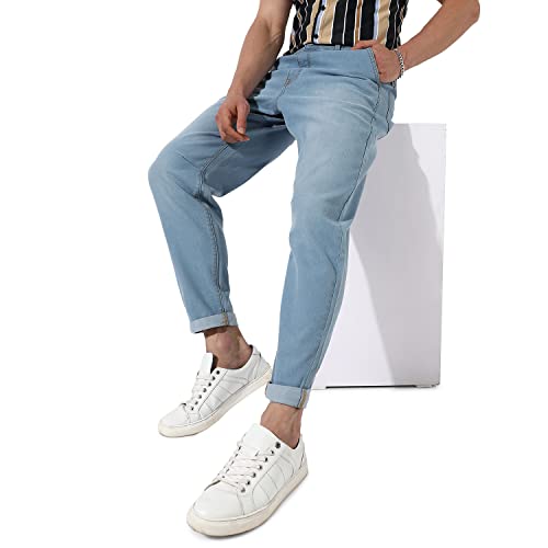 Image of Campus Sutra Men's Regular Fit Mid Rise Jeans