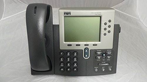 Téléphone VoIP Cisco IP Phone 7940G anthracite idéal pour équiper un bureau de direction