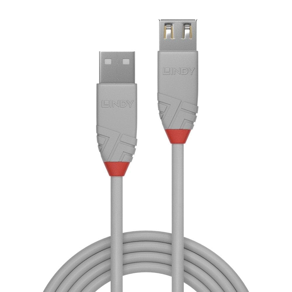 Prolunga USB 2.0 Tipo A Anthra Line, 0.2m (Confezione da 4)