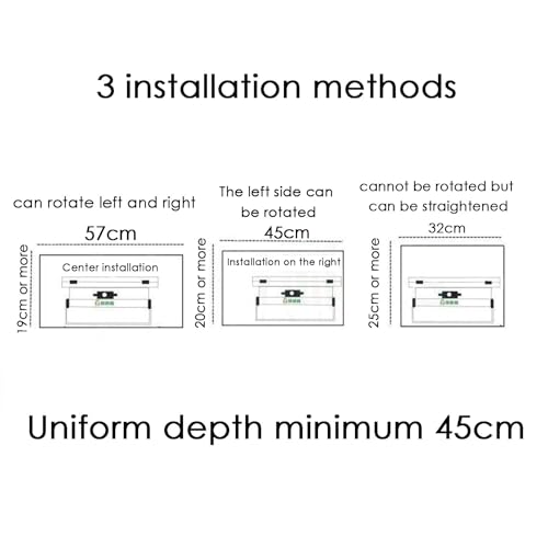 Retractable Ironing Board,Pull-out Rotatable 180° Ironing Board,Compact Ironing Board for Space Saving, for Wardrobe Cloakroom Home Apartment(Color 1) - Image 9