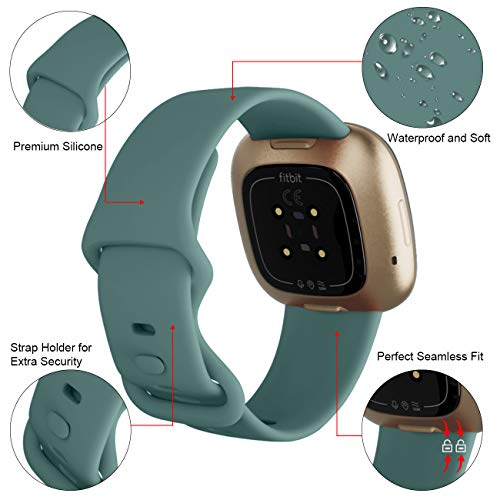 Oielai Compatible for Fitbit Versa 4/Fitbit Versa 3/Fitbit Sense 2/Fitbit Sense Strap - Image 3