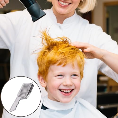 3 Verstellbarer Fade Comb, Fade Combs Curved, Fade Comb und Silikon Haarschneideschablone, Haarschneidewerkzeug Ideal für Selbsthaarschnitte