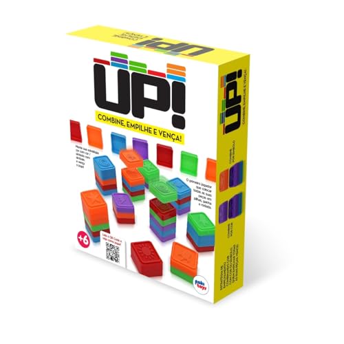 Jogo Infantil Blocos Up Combine Empilhe e Vença Brinquedo
