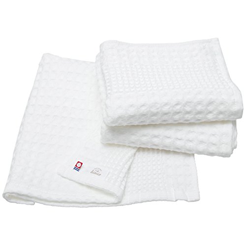 HIORIE Imabari Towel, 3-Piece Hand Towel Set,...