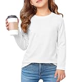 Leversic Langarmshirt Mädchen Rundhals Raglanärmel Shirt