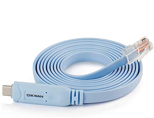 Oikwan AQ171103 10Ft Usb-C To Rj45 Serial Adapter,Usb C To Console Cable Essential Accessory Of Cisco thumb #7