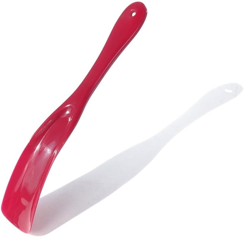 Plastic Shoehorn Shoe Lifting Device Household Does Not Bend To Wear Shoes Smooth Short Steak