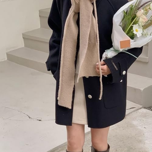 Pañuelo de punto con capucha y bufanda suave de moda para invierno 5