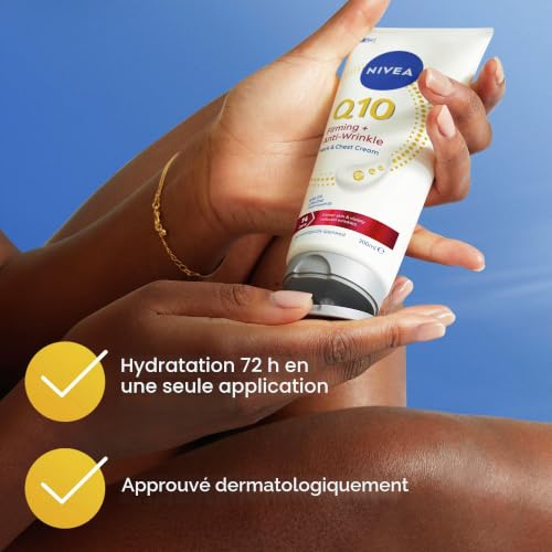 Crème visage Nivea Q10 Firming Neck & Chest Cream 200ml 200 ml - vue 5