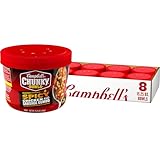Campbell's Chunky Soup, Spicy Chicken & Sausage Gumbo Soup, 15.25 oz Microwavable Bowl (Case of 8)