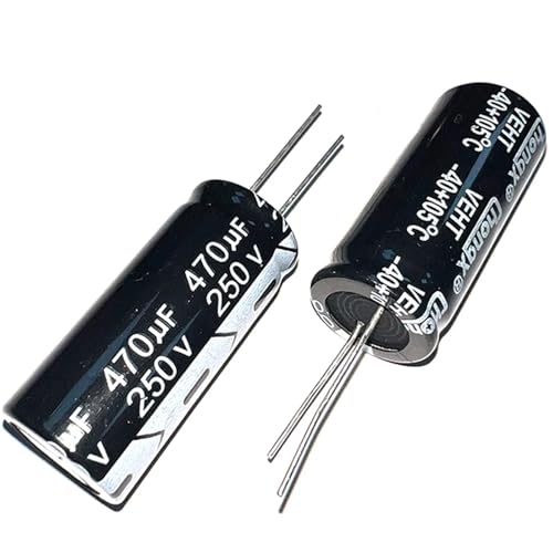 Condensateur électrolytique 250V 10uF stabilisateur de tension pour circuit radial 20 unités