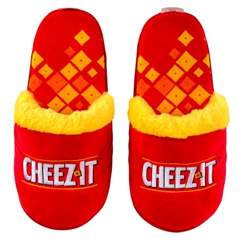 Odd Sox, Cheez It Themed Fun Novelty Slippers