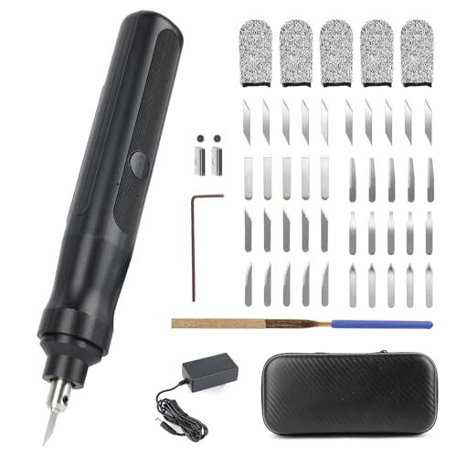 Ultrasonic Cutter Ultrasonic Knife Multifunctional Handheld 40kHz 3 Cutting Modes for DIY/Rubber/Plastic/PVC/Leather/Wood