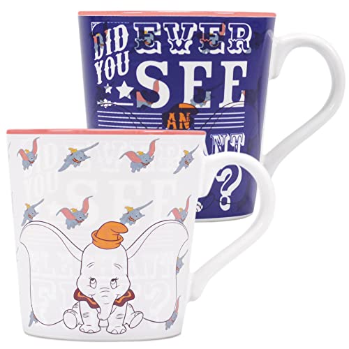 Disney MUGBDC03 Taza TERMOCOLORA Dumbo, Cerámica