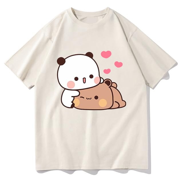 Camiseta Unisex 'Bubu And Dudu With Slipper On Head' - 100% Algodón, Peso 142 G/m², Corte Cómodo