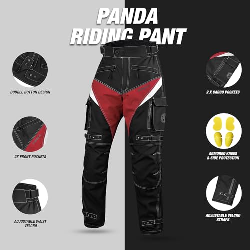 PANDA CYCLE GEAR Cordura Overpants