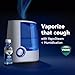 Vicks Warm Mist Humidifier - Air Humidifier for Bedroom, Home & Large Room, Baby, Kids and Adults Soothing Steam Vaporizer for Cough, Congestion, Allergies & Dry Air, VapoSteam Compatible