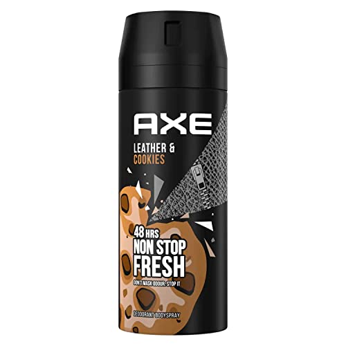 Axe Collision Leather and Cookies Deodorant Body Spray, 150 ml