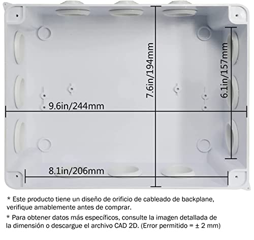 Caja octagonal eléctrica 22 Imagen adicional