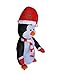 4 Foot Christmas Inflatable Cute Standing Penguin Yard Decoration LED Lights Decor Outdoor Indoor Holiday Decorations, Blow up Lighted Yard Decor, Lawn Inflatables Home Family Outside