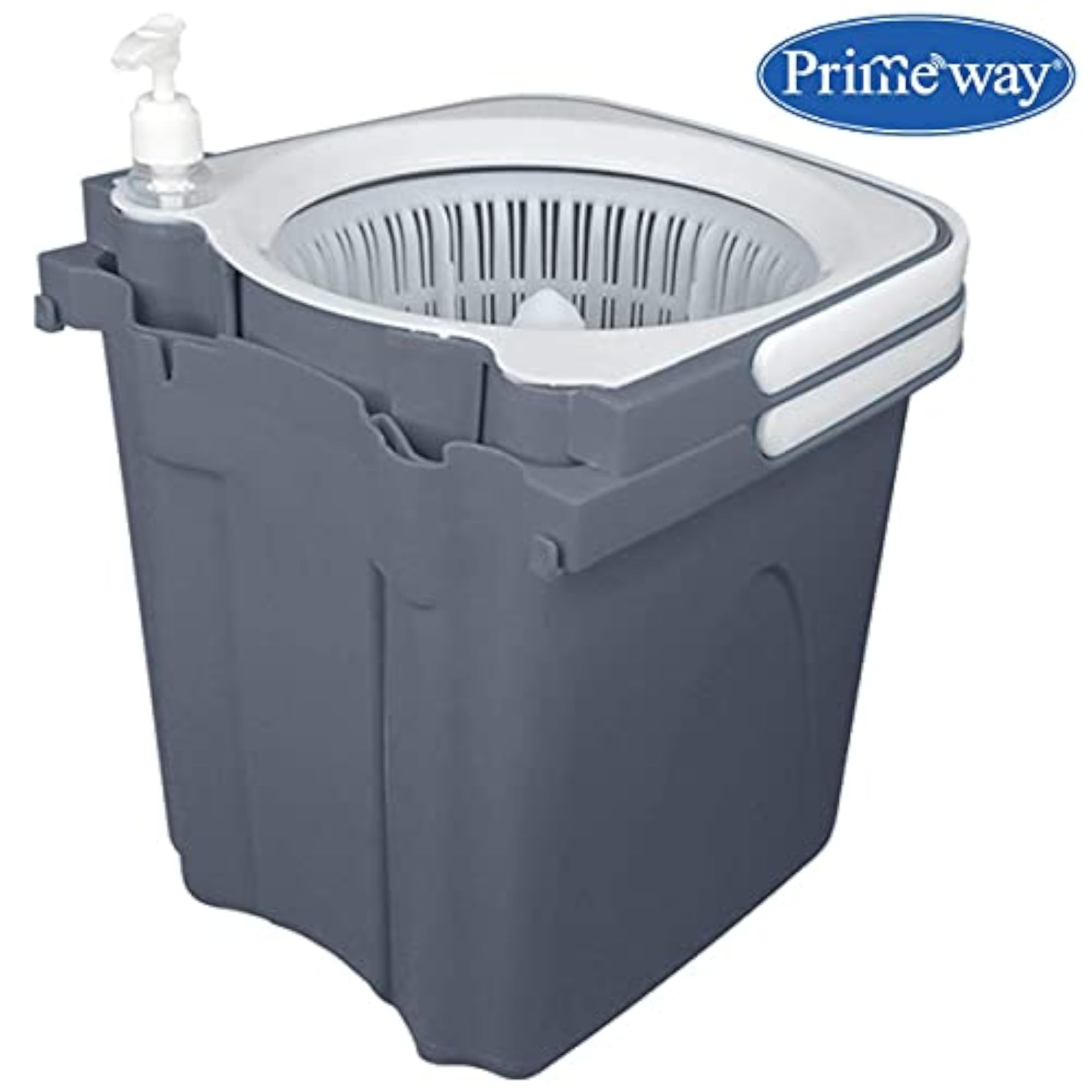 Plastic Double Bucket 360 Rotating Spin Mop