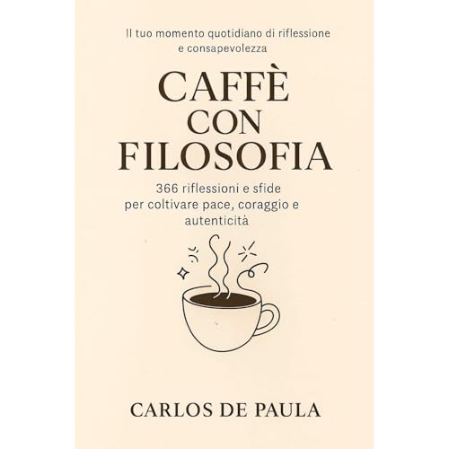 Caffè con filosofia Audiolibro Por Carlos de Paula arte de portada