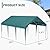 Heavy Duty 10'x20' Carport Canopy - Portable Garage with Waterproof & UV Protection - Durable Outdoor Storage Shed for Cars, Dark Green
