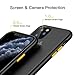 MKOAWA Slim Fit for iPhone 11 Pro Max Case 6.5 Inch, Translucent Matte Case with Soft Edges, Shockproof Protective Case Cover for Apple iPhone 11 Pro Max (2019) - Black