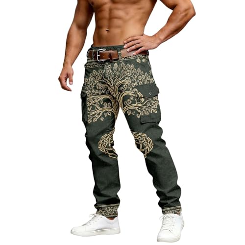 Pantalon de randonnée imprimé et fluide pour les sorties nature