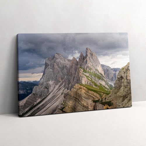 Montagnes Rocheuses Image sur Toile Déco Murale Salon Tableau Photo 60x40