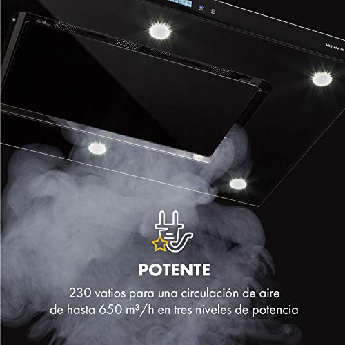 Klarstein-Valeria-Campana-extractora-aislada-Extractor-de-humos-230-W-Absorcion-de-650-mh-3-niveles-Iluminacion-LED-Panel-tactil-Pantalla-LED-Vidrio-Acero-Plateado Klarstein-Valeria-Campana-extractora-aislada-Extractor-de-humos-230-W-Absorcion-de-650-mh-3-niveles-Iluminacion-LED-Panel-tactil-Pantalla-LED-Vidrio-Acero-Plateado