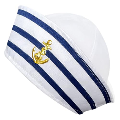 Chapeau de marin homme pour fête sur un bateau et événement déguisé d'été