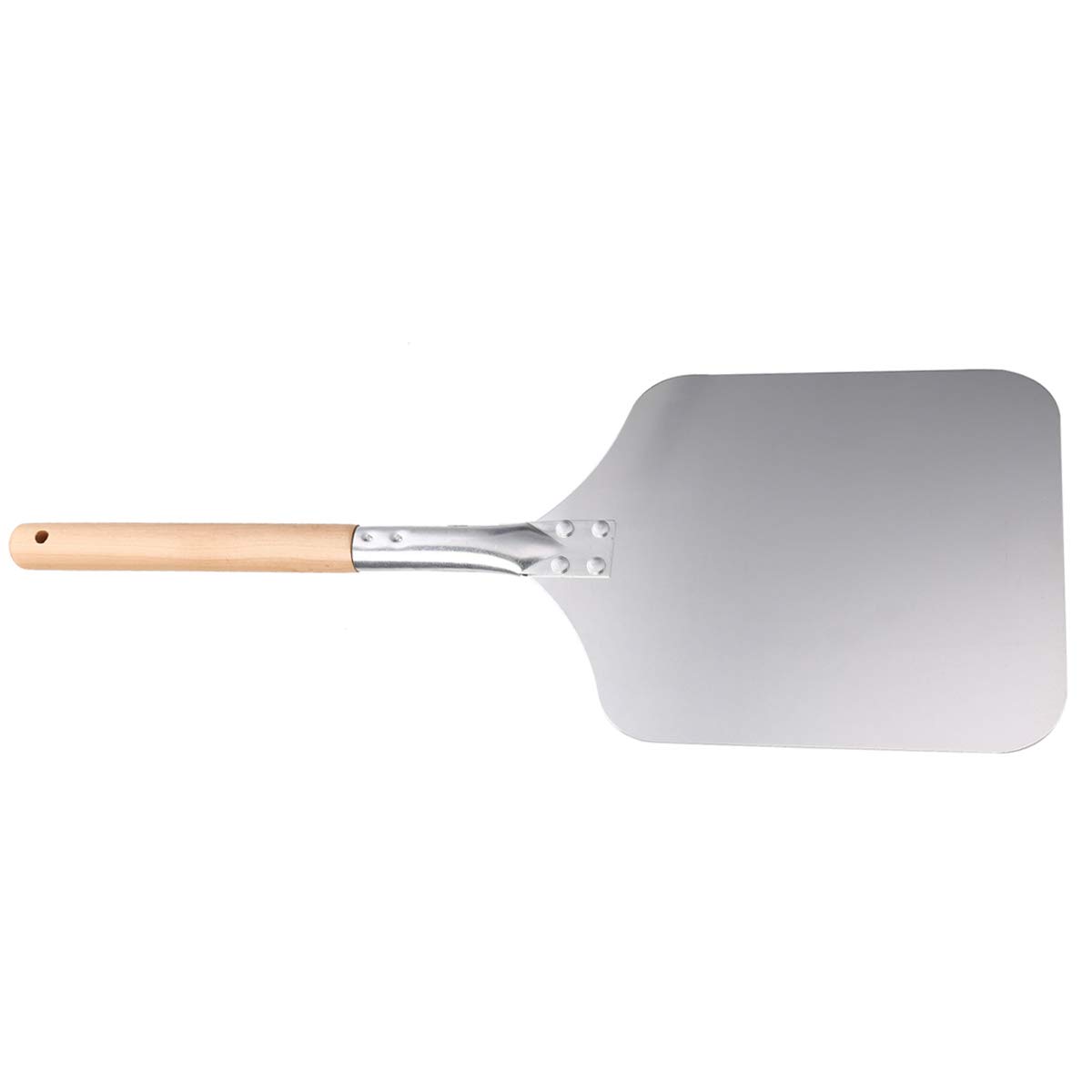 Pala Per Pizza 58cm Wood And Aluminum Pizza Peel Shovel Square Pizza Lift Pizza Turner For Kitchen Baking Tools Pala Pizza Corta