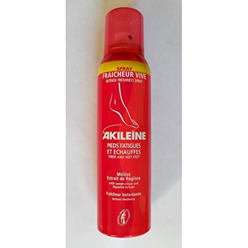 AKILEINE - Soins Pieds - pieds fatigués et échauffés spray - 150ml