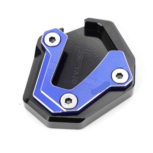 Extension béquille latérale MT-10 plaque aluminium anti-enfoncement