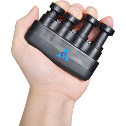 Image of CA 4 Finger Piano Trainer Adjustable Finger Flexibility Trainer Grip for Piano Guitar Players Finger Exerciser for Hand Exercises Rehabilitation Finger Strengthener Grip Strength Trainer(1pc)