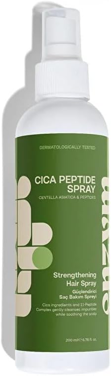 Enzym Cosmetics Cica Peptit Onarıcı ve Güçlendirici Saç Bakım Spreyi 200mL