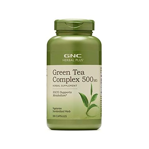 GNC Herbal Plus Green Tea Complex 500mg Cover