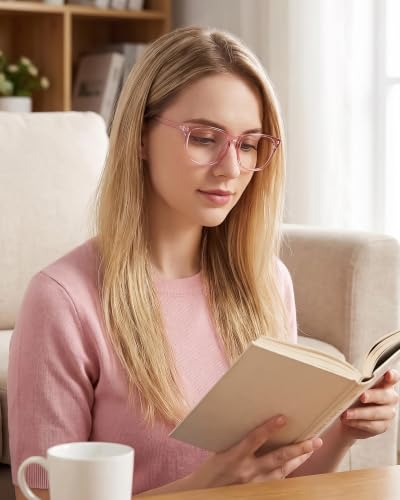 Image of 4 Pack Blue Light Glasses for Women Men, UV Protection Blue Light Blocking Computer Glasses - Lightweight