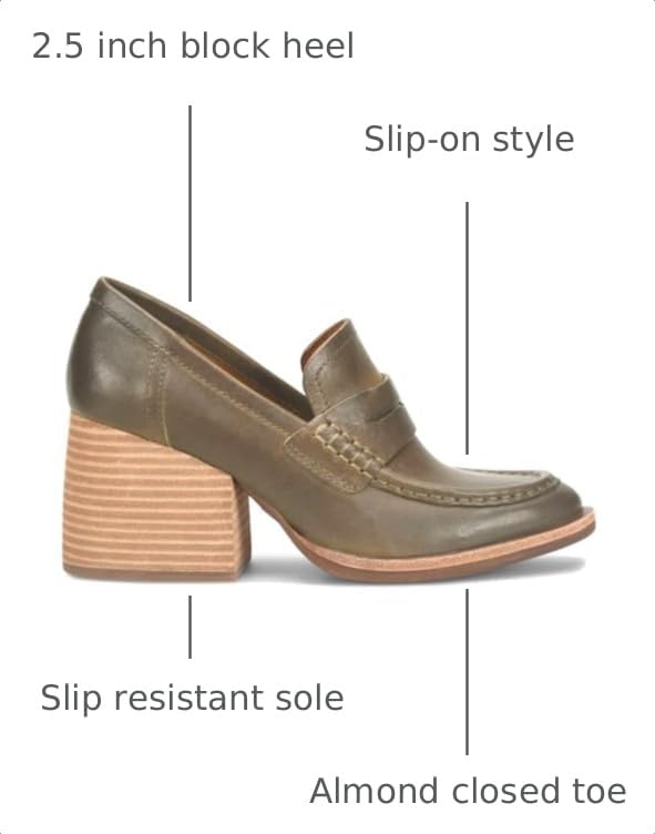 Image of MOOMMO Women Chunky Platform Loafers Pumps Round Closed Toe Slip On Penny Loafers Suede Block High Heels Oxford Shoes Formal Classic Thick Heel Dress Loafer Office Ladies Vintage Comfort 4-11 M US