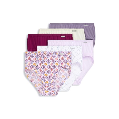 Image of Jockey Women's Underwear 100% Cotton Elance Hipster - 6 Pack